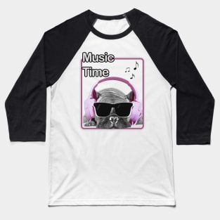 Music time in dog life! Baseball T-Shirt